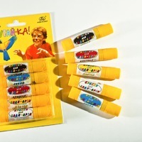 Аквагрим для детей "Попугай", набор из карандашей, 5 цветов, 30г